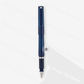 Sailor - TUZU Adjust Fountain Pen - Translucent Navy - Broad Nib