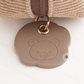 San-X Japan - Corduroy Zipper Pouch - Rilakkuma - Snuggling Up To You (discontinued)