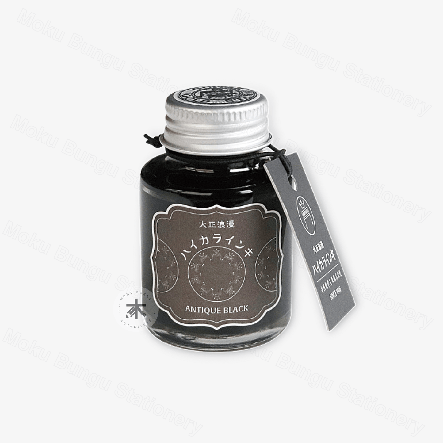 Teranishi - Guitar Taisho Roman Haikara - Fountain Pen Ink - Antique Black