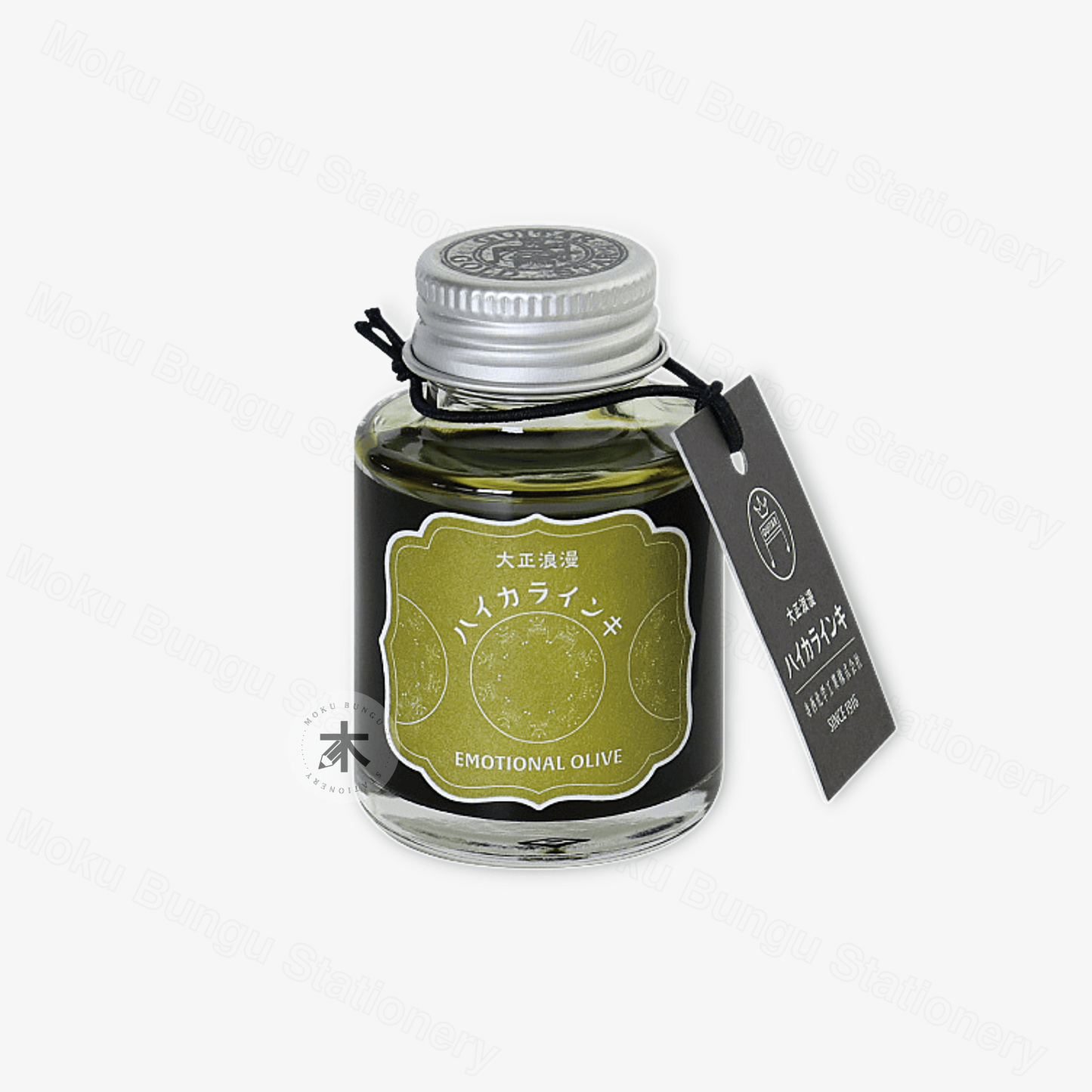 Teranishi - Guitar Taisho Roman Haikara - Fountain Pen Ink - Emotional Olive