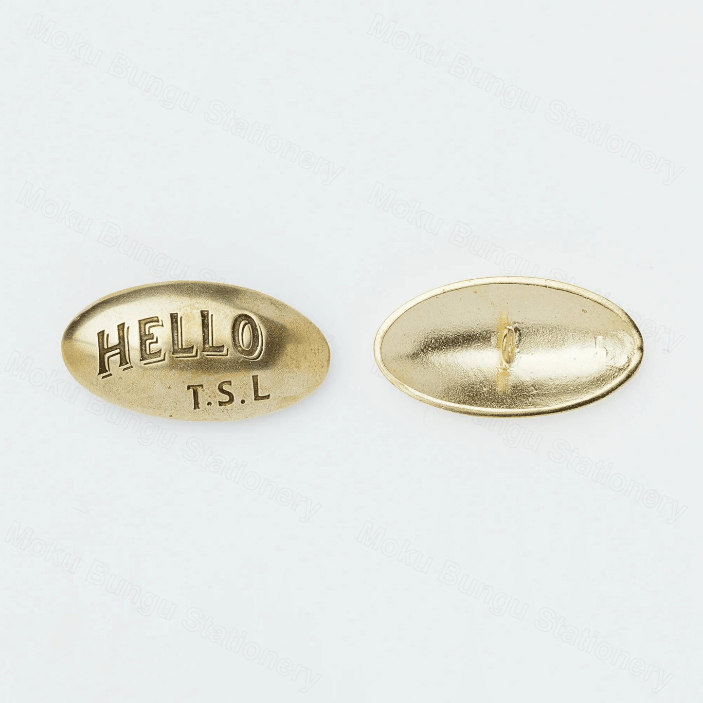 The Superior Labor - Brass Charm - Oval