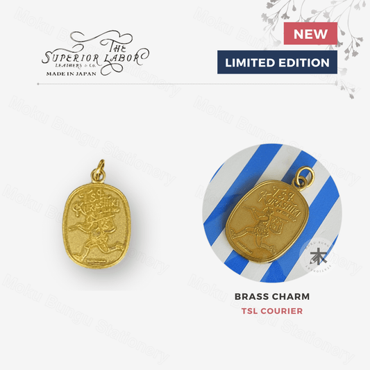 The Superior Labor - Brass Charm - TSL Courier