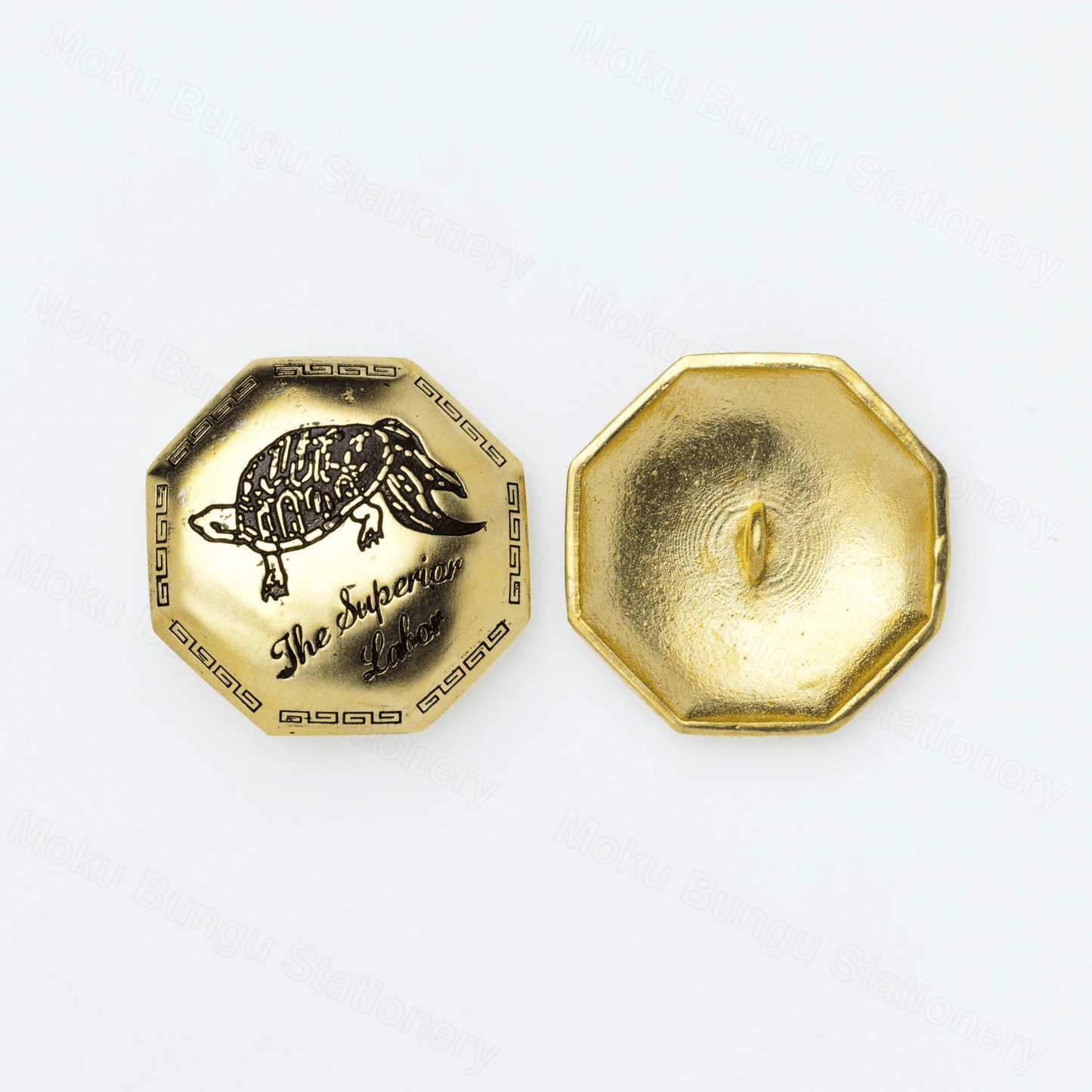 The Superior Labor - Brass Charm - Turtle