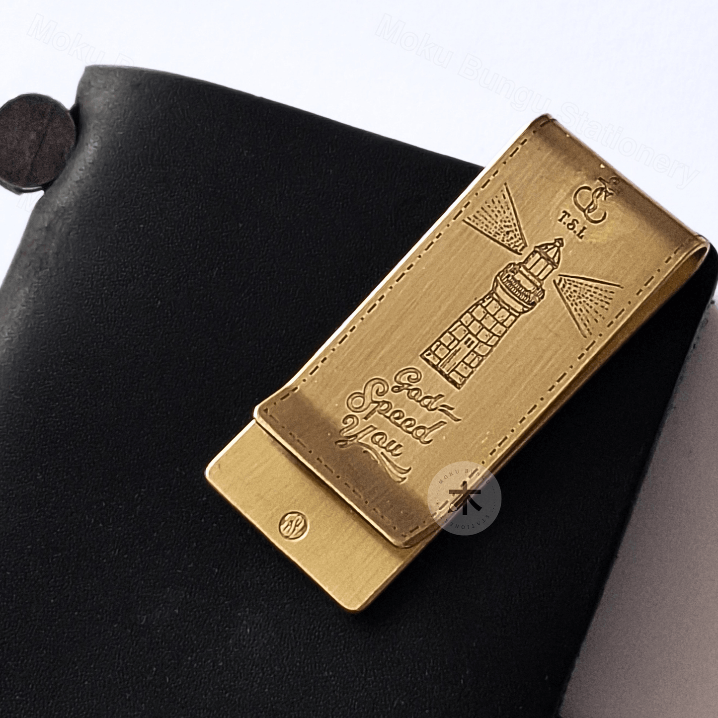 The Superior Labor - Brass Money Clip - Lighthouse