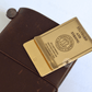 The Superior Labor - Brass Paper Clip - TSL Round Logo