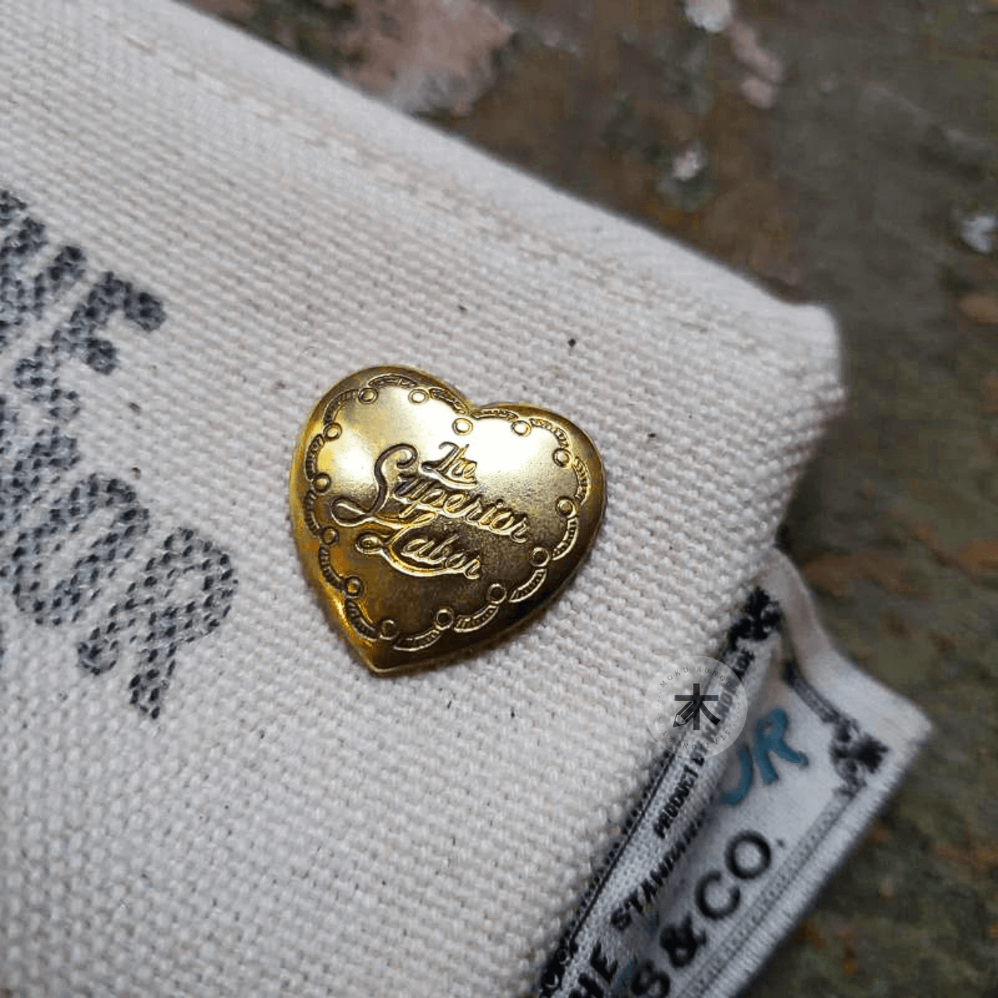 The Superior Labor - Brass Pin - Heart