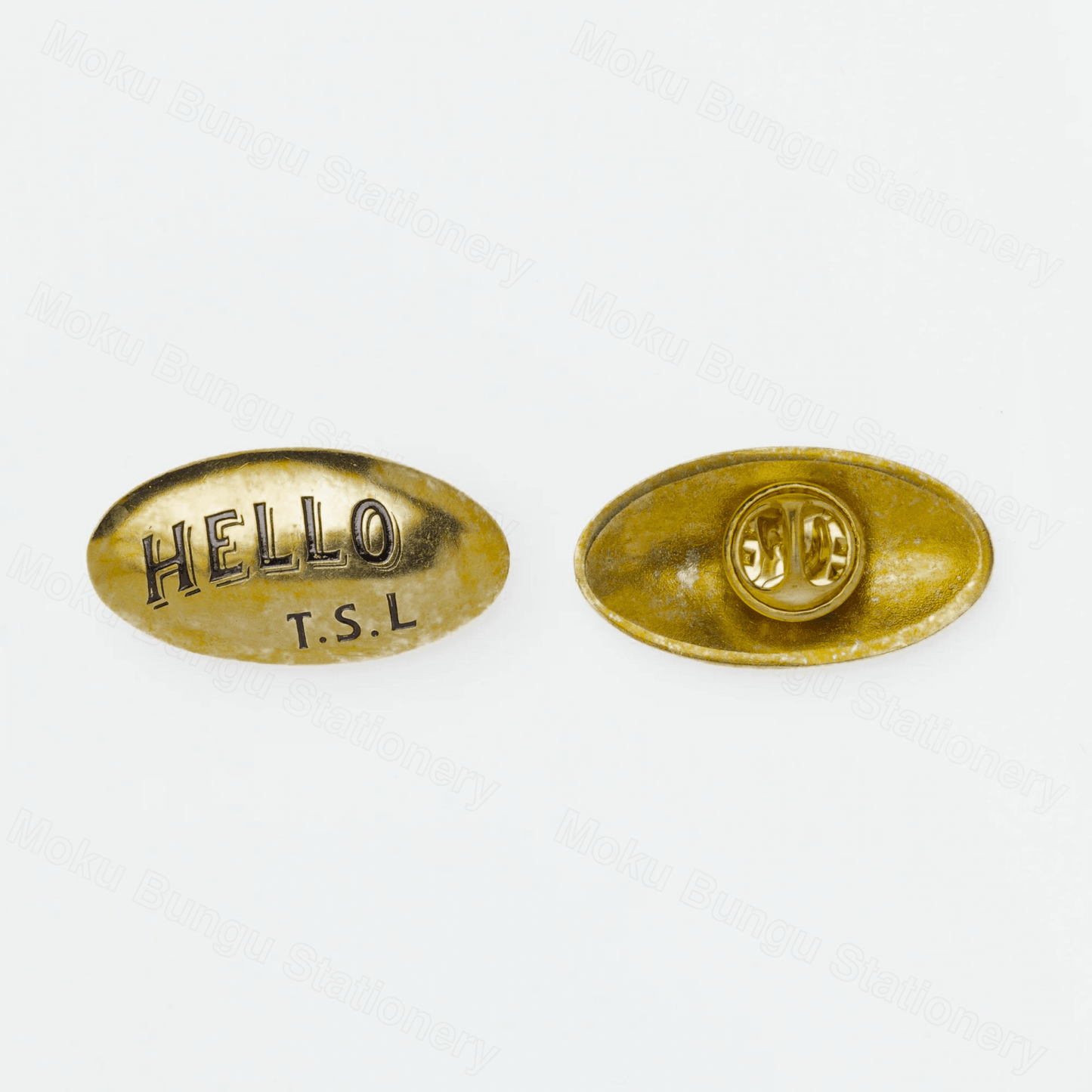 The Superior Labor - Brass Pin - Oval