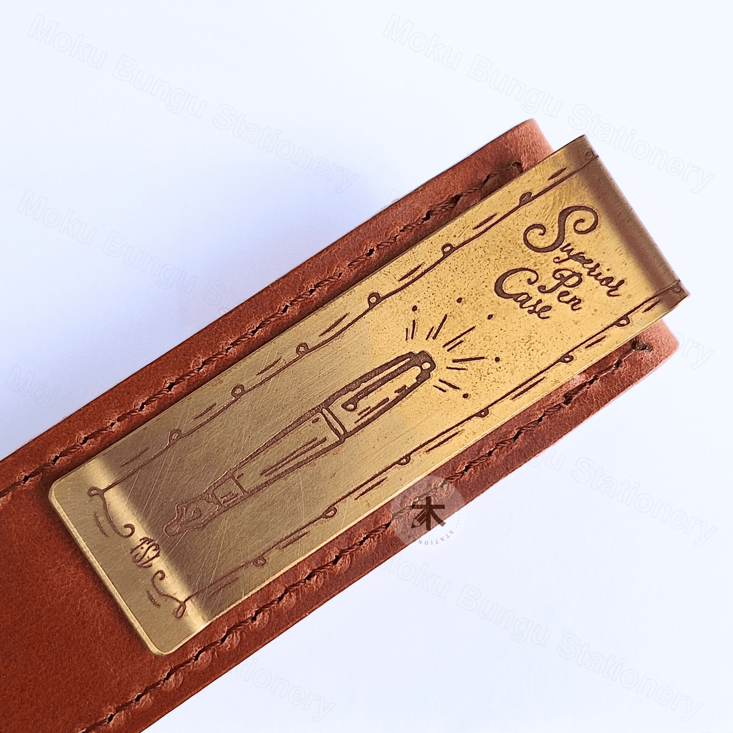 The Superior Labor - Clip Pen Case - Cognac