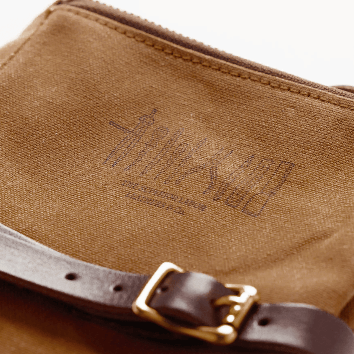 The Superior Labor - Paraffin Canvas Pen Case - Brown