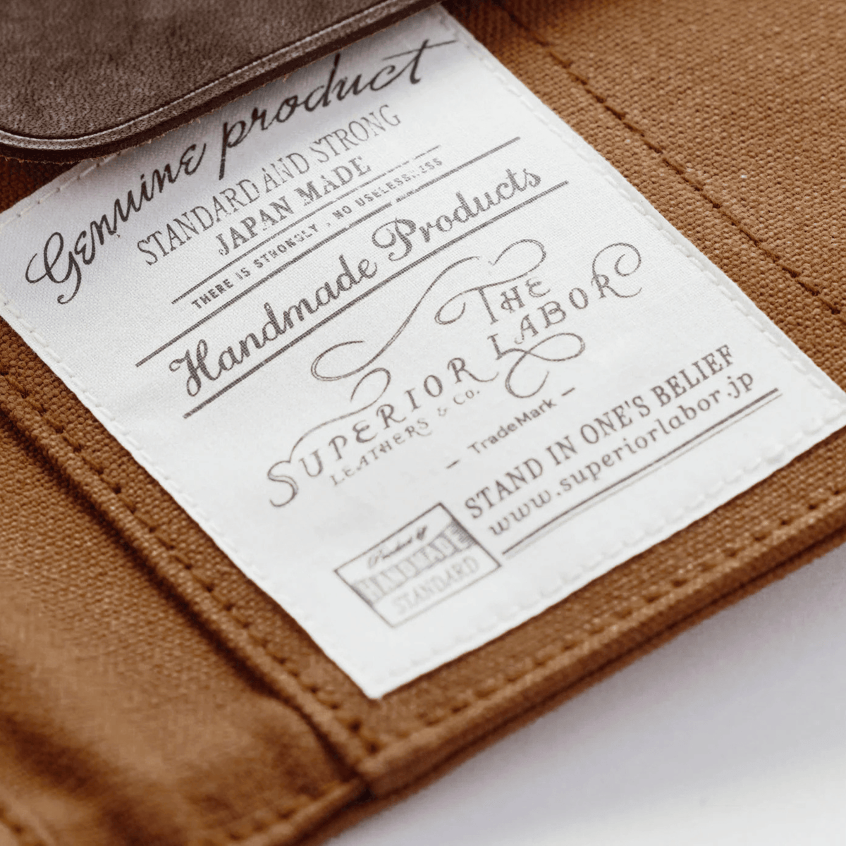 The Superior Labor - Paraffin Canvas Pen Case - Brown