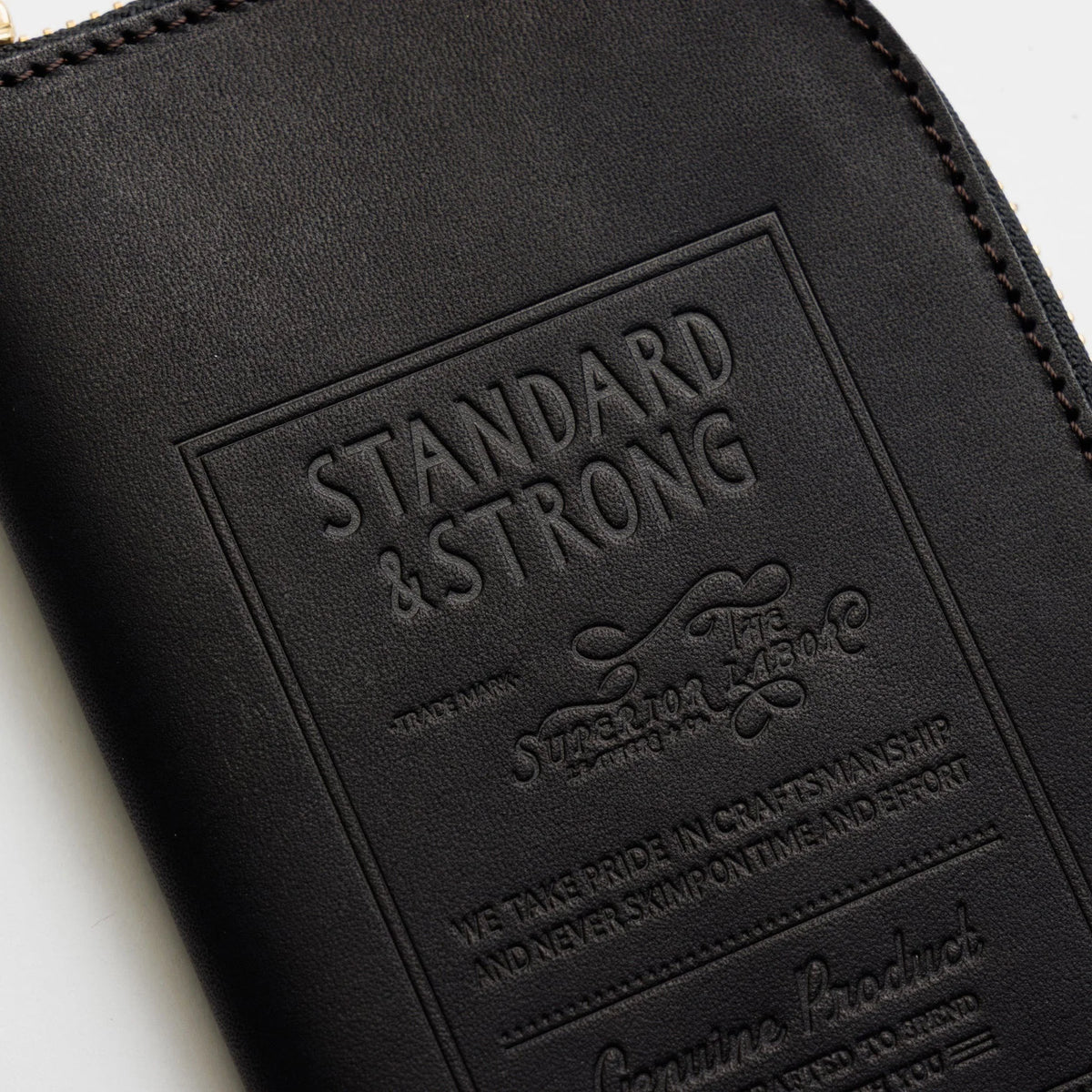 The Superior Labor - Stamped Series - Zip Case - Black