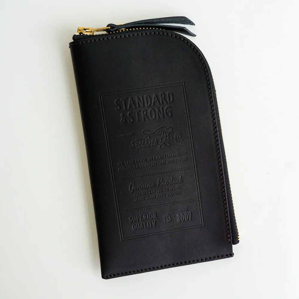The Superior Labor - Stamped Series - Zip Case - Black