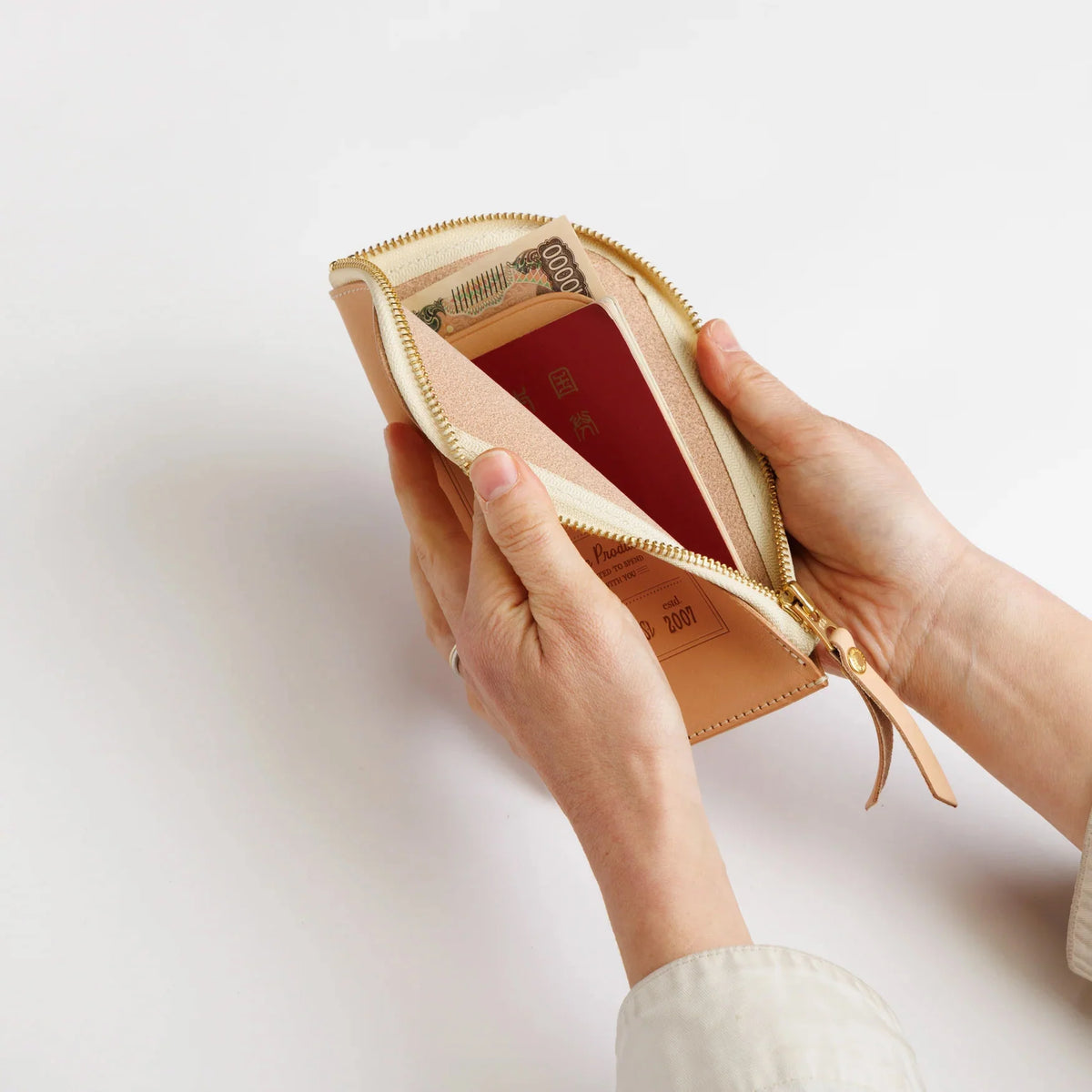 The Superior Labor - Stamped Series - Zip Case - Brown