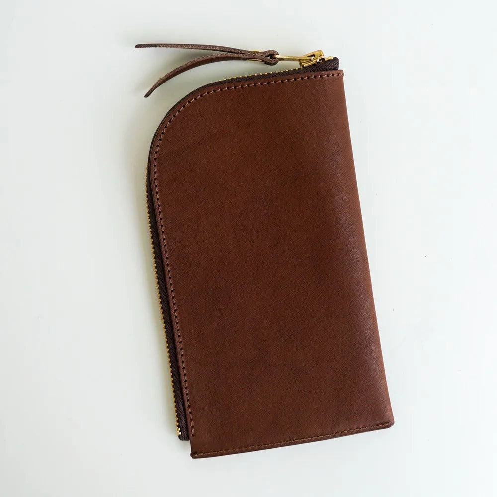 The Superior Labor - Stamped Series - Zip Case - Brown