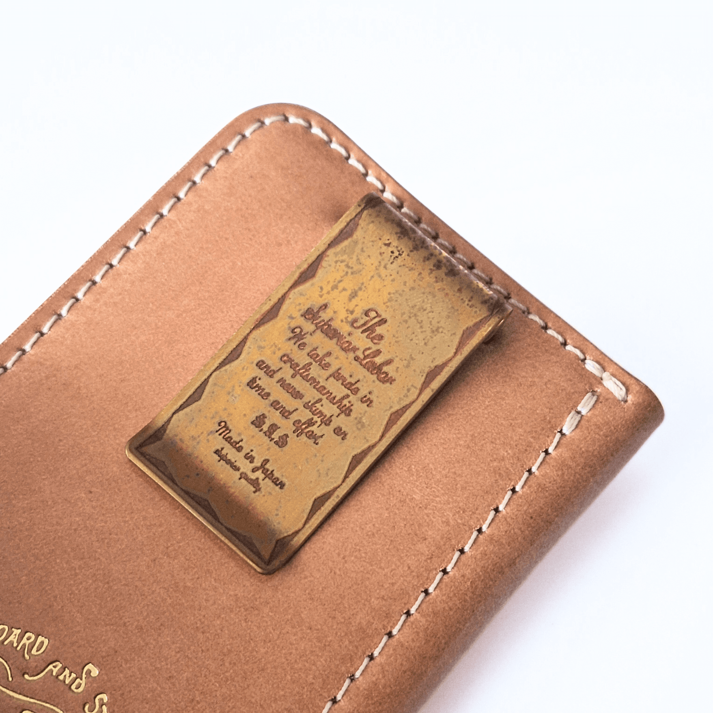 The Superior Labor - TSL Cordovan Traveler's Small Purse - Natural