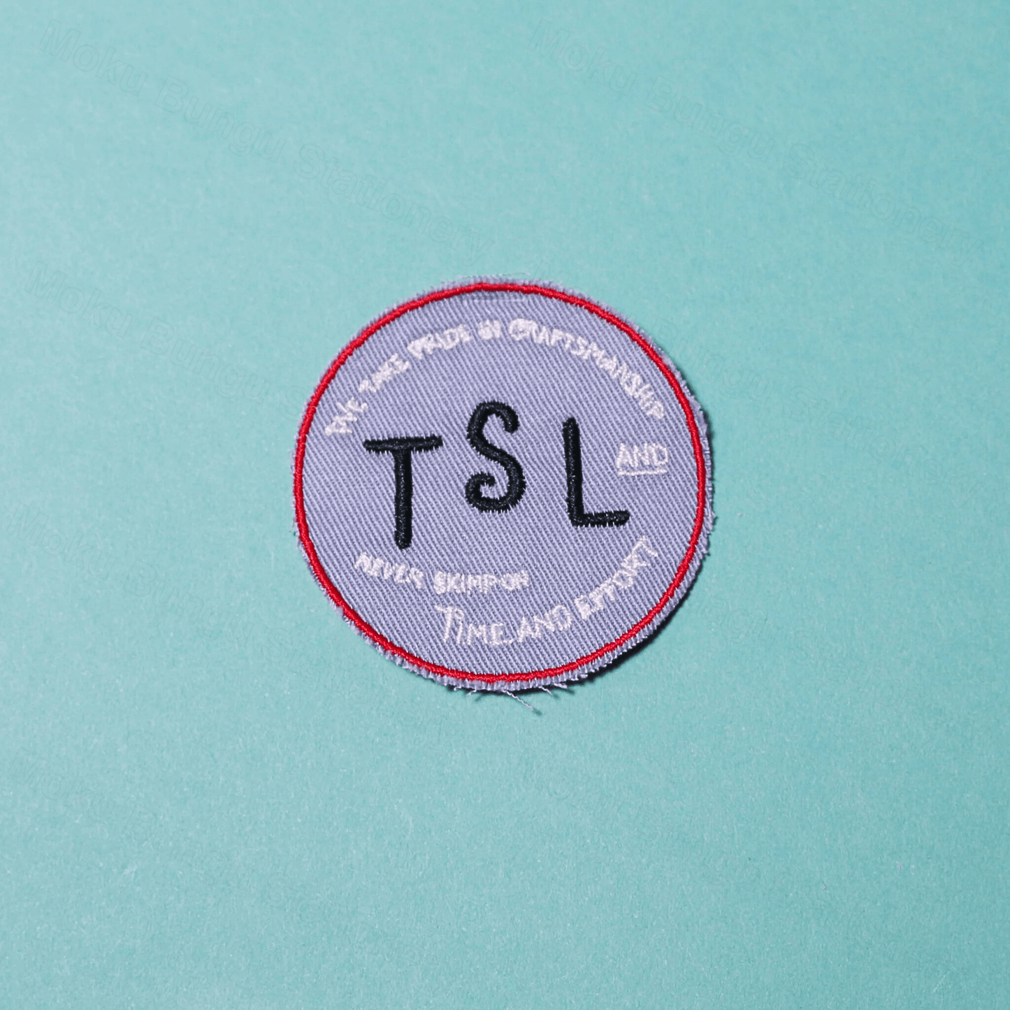 The Superior Labor - TSL Patch - Circle - Blue