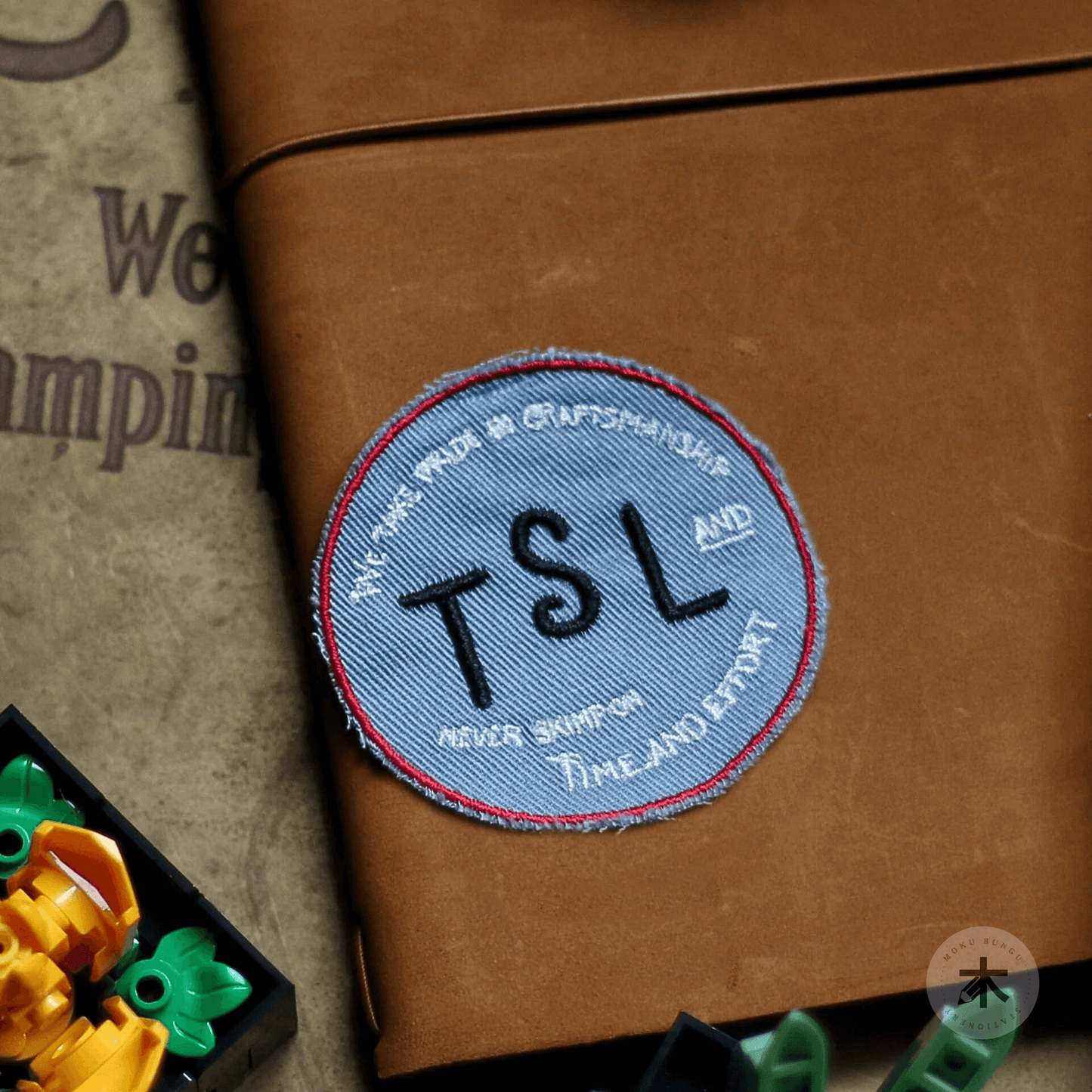 The Superior Labor - TSL Patch - Circle - Blue