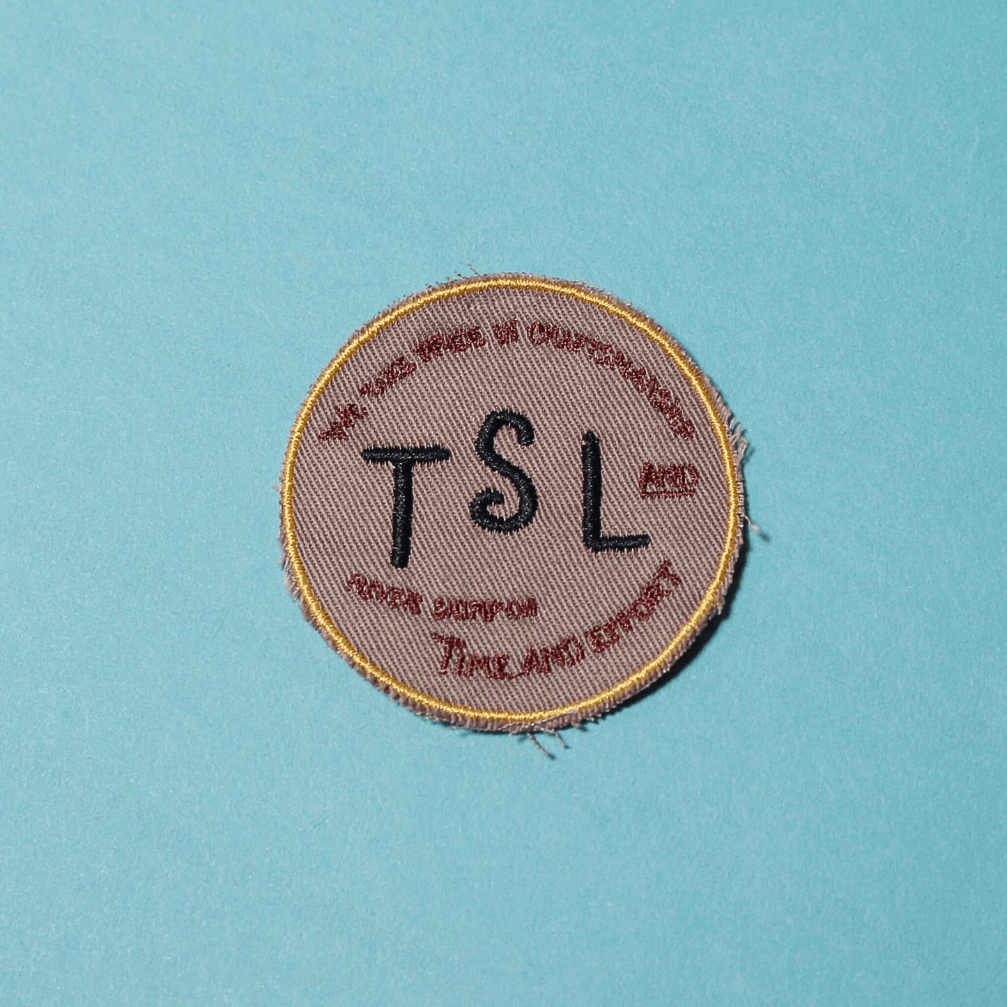 The Superior Labor - TSL Patch - Circle - Khaki