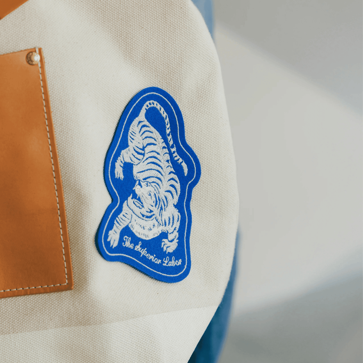 The Superior Labor - TSL Patch - Tiger - Blue