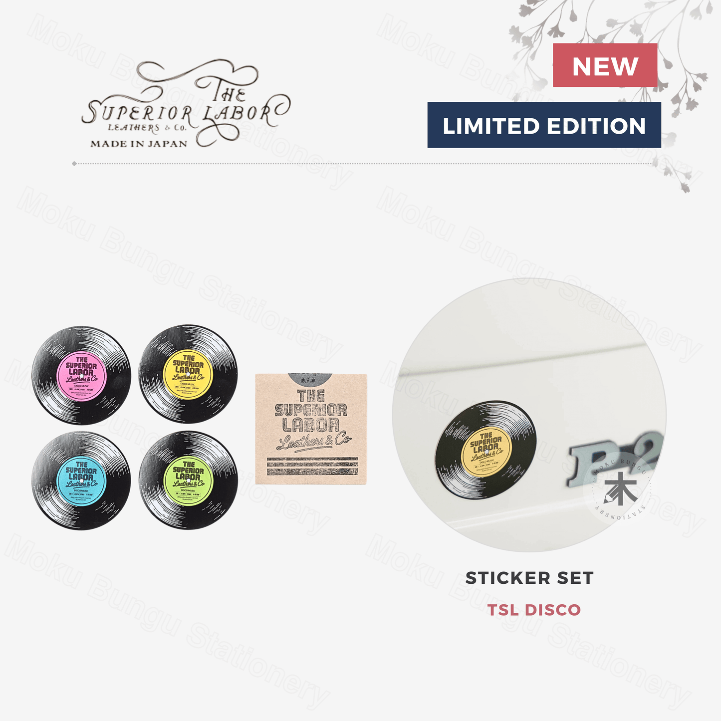 The Superior Labor - TSL Sticker Set - Disco