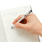 Tombow - Mono Zero Pen-Style Eraser - Rectangle Tip - Silver Body