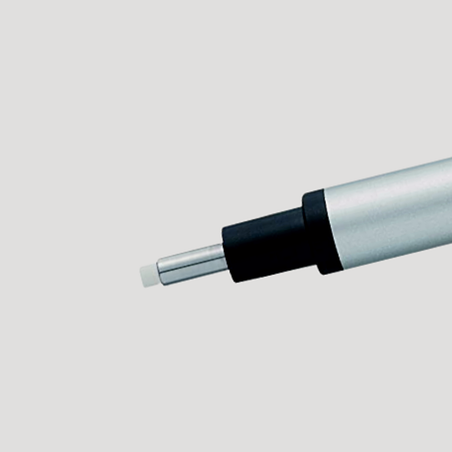 Tombow - Mono Zero Pen-Style Eraser - Round Tip - Silver Body