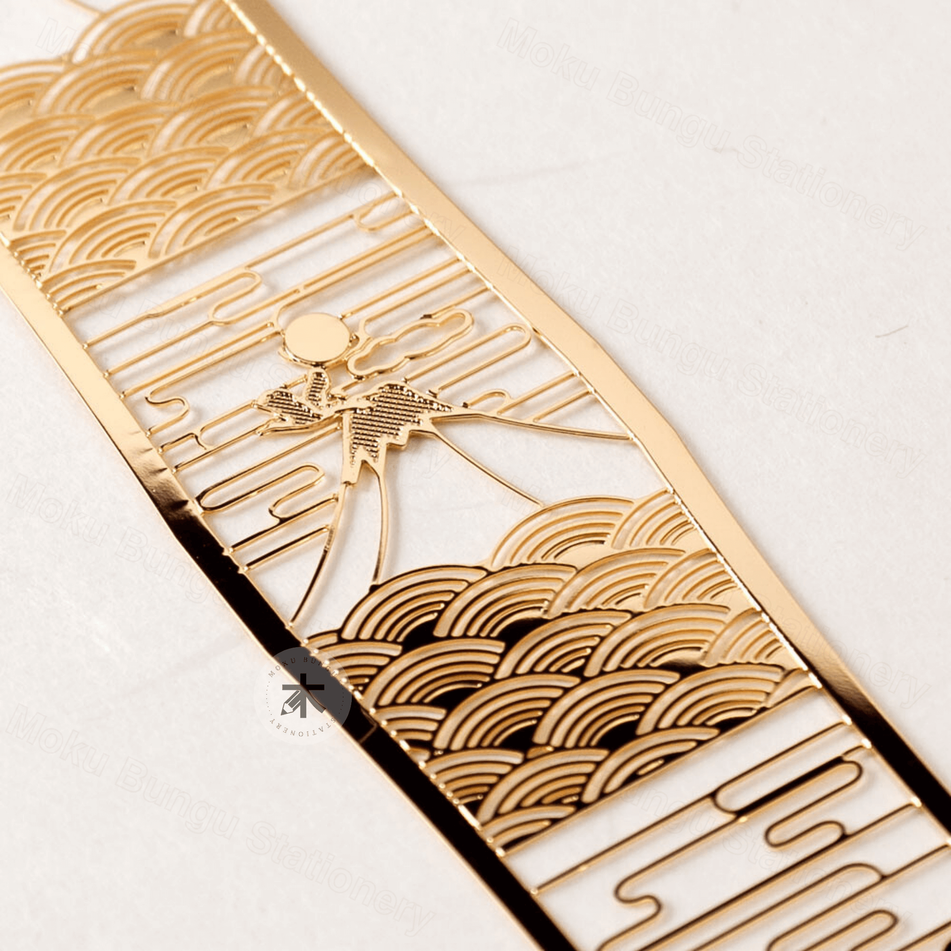 Toyo Seimitsu Kogyo - 24K Gold Plated Bookmark - Mount Fuji – Moku ...