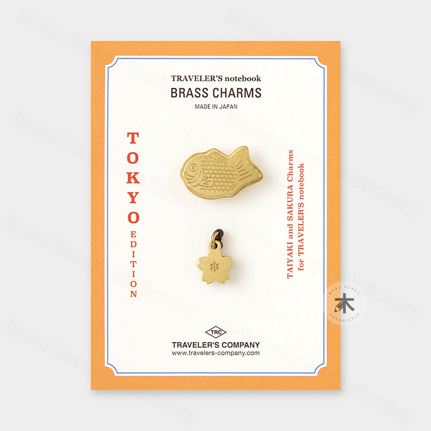 TRAVELER'S COMPANY - Brass Charms - Traveler's Town 2024 Limited - Tokyo