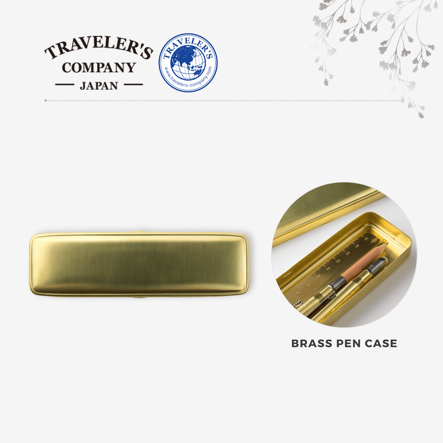 TRAVELER'S COMPANY - Brass Pen Case