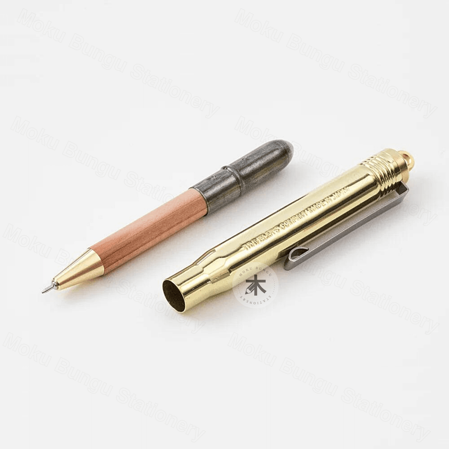 TRAVELER'S COMPANY - Traveler's Factory x Starbucks Reserve Roastery Tokyo - Brass Ballpoint Pen Set