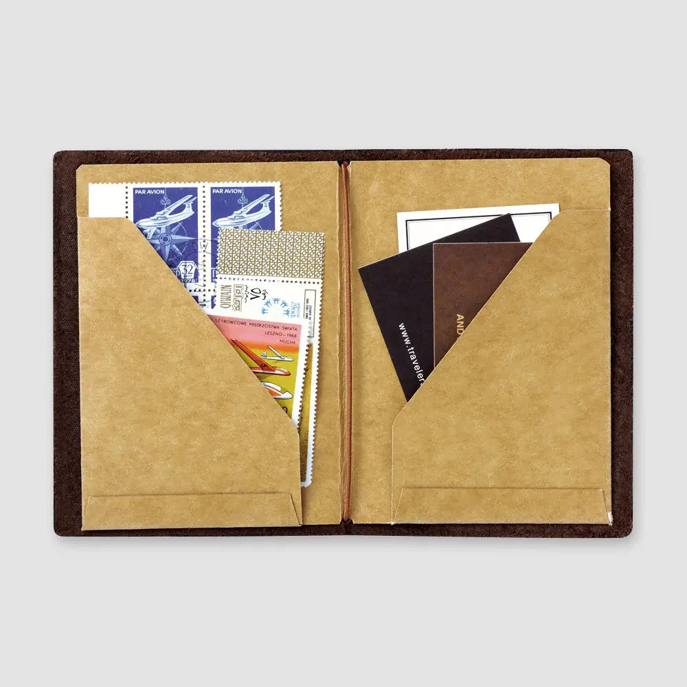 TRAVELER'S notebook Accessory - Passport Size - 010 Kraft Paper Folder