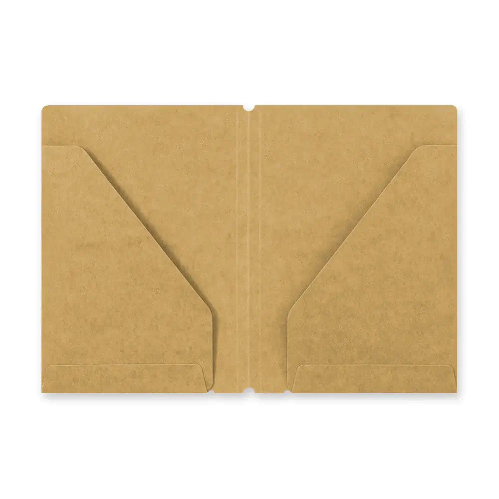 TRAVELER'S notebook Accessory - Passport Size - 010 Kraft Paper Folder