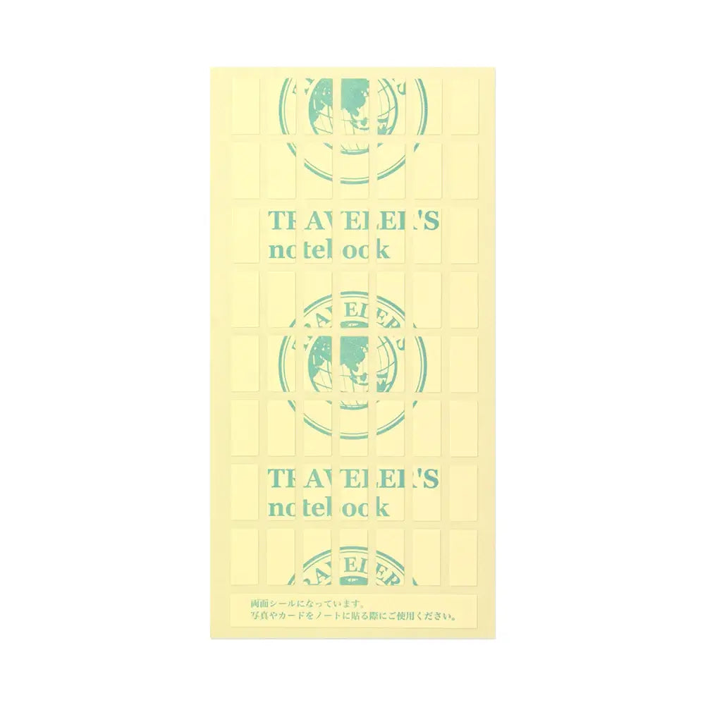 TRAVELER'S notebook Accessory - Regular & Passport Size - 010 Double Sided Stickers