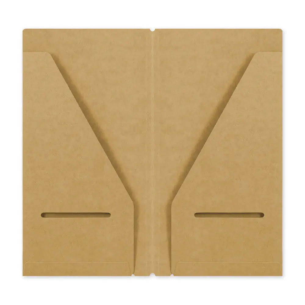 TRAVELER'S notebook Accessory - Regular Size - 020 Kraft Paper Folder