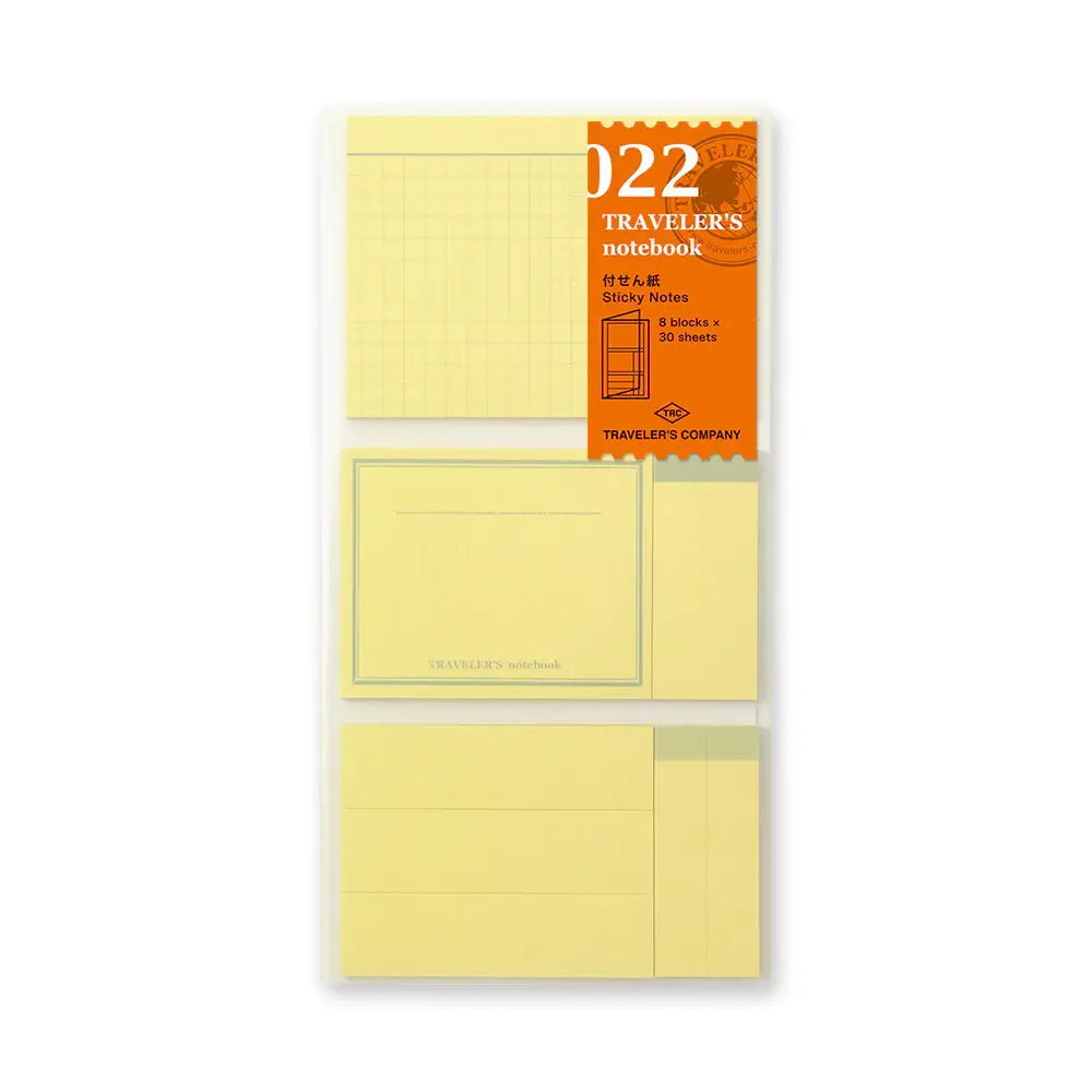 TRAVELER'S notebook Accessory - Regular Size - 022 Sticky Notes