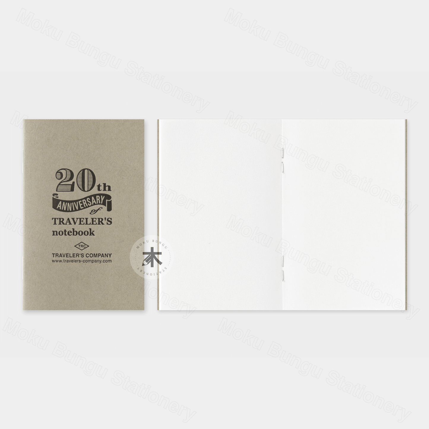 TRAVELER'S notebook - 20th Anniversary Limited Edition Set - Card Size - Brown