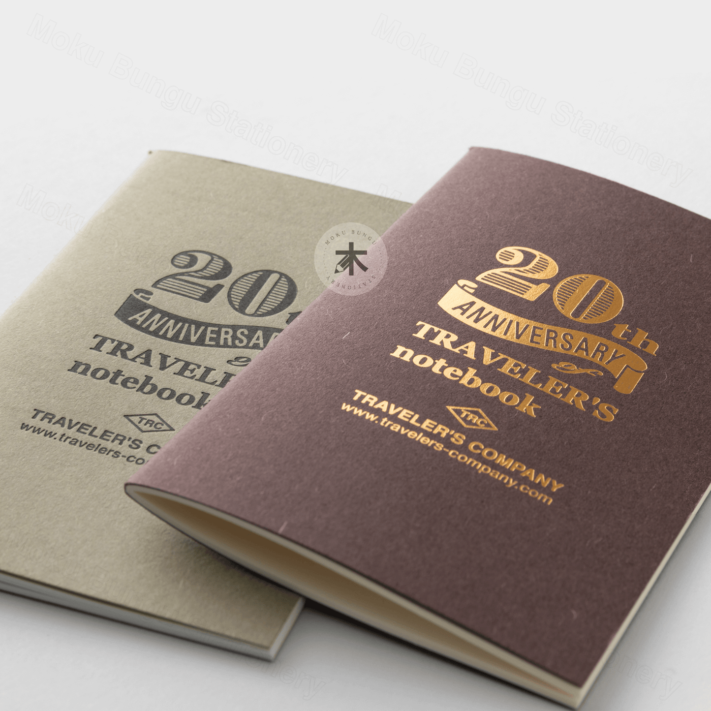 TRAVELER'S notebook - 20th Anniversary Limited Edition Set - Card Size - Brown