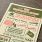 TRAVELER'S notebook Accessory - Passport Size - 2026 Diary - Backing Sheet