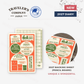 TRAVELER'S notebook Accessory - Passport Size - 2027 Diary - Backing Sheet