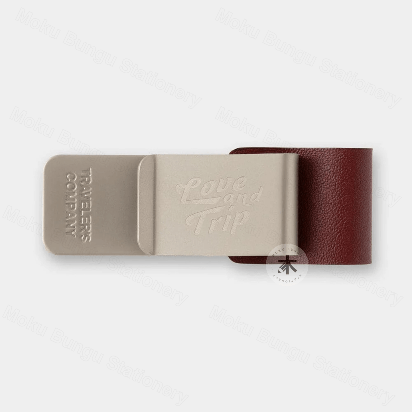 TRAVELER'S notebook Accessory - Regular & Passport Size - Pen Holder - Red - Limited Edition - LOVE AND TRIP