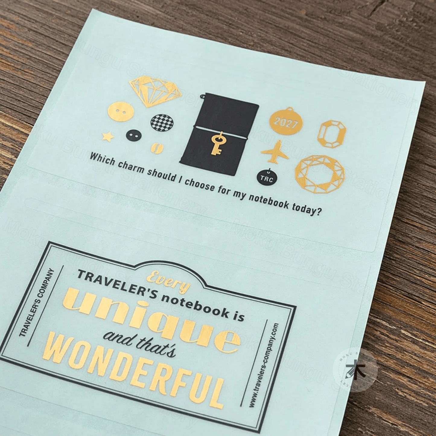 TRAVELER'S notebook Accessory - Regular & Passport Size - 2027 Diary - Sticker Set