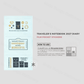 TRAVELER'S notebook Accessory - Regular & Passport Size - 2027 Diary - Sticker Set