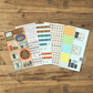 TRAVELER'S notebook Accessory - Regular & Passport Size - 2027 Diary - Sticker Set