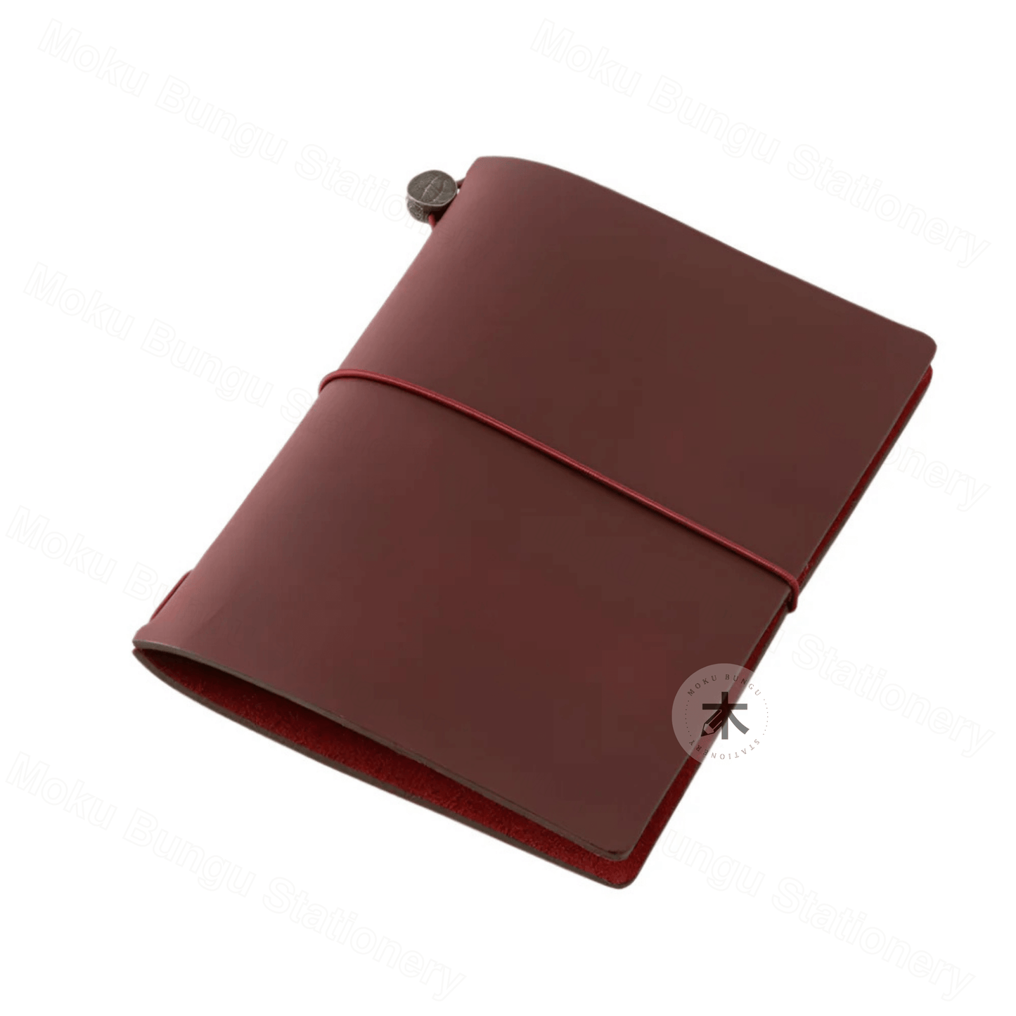 TRAVELER'S notebook Leather Cover Starter Kit - Passport Size - Red - Limited Edition - LOVE AND TRIP