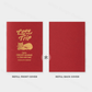 TRAVELER'S notebook Leather Cover Starter Kit - Passport Size - Red - Limited Edition - LOVE AND TRIP