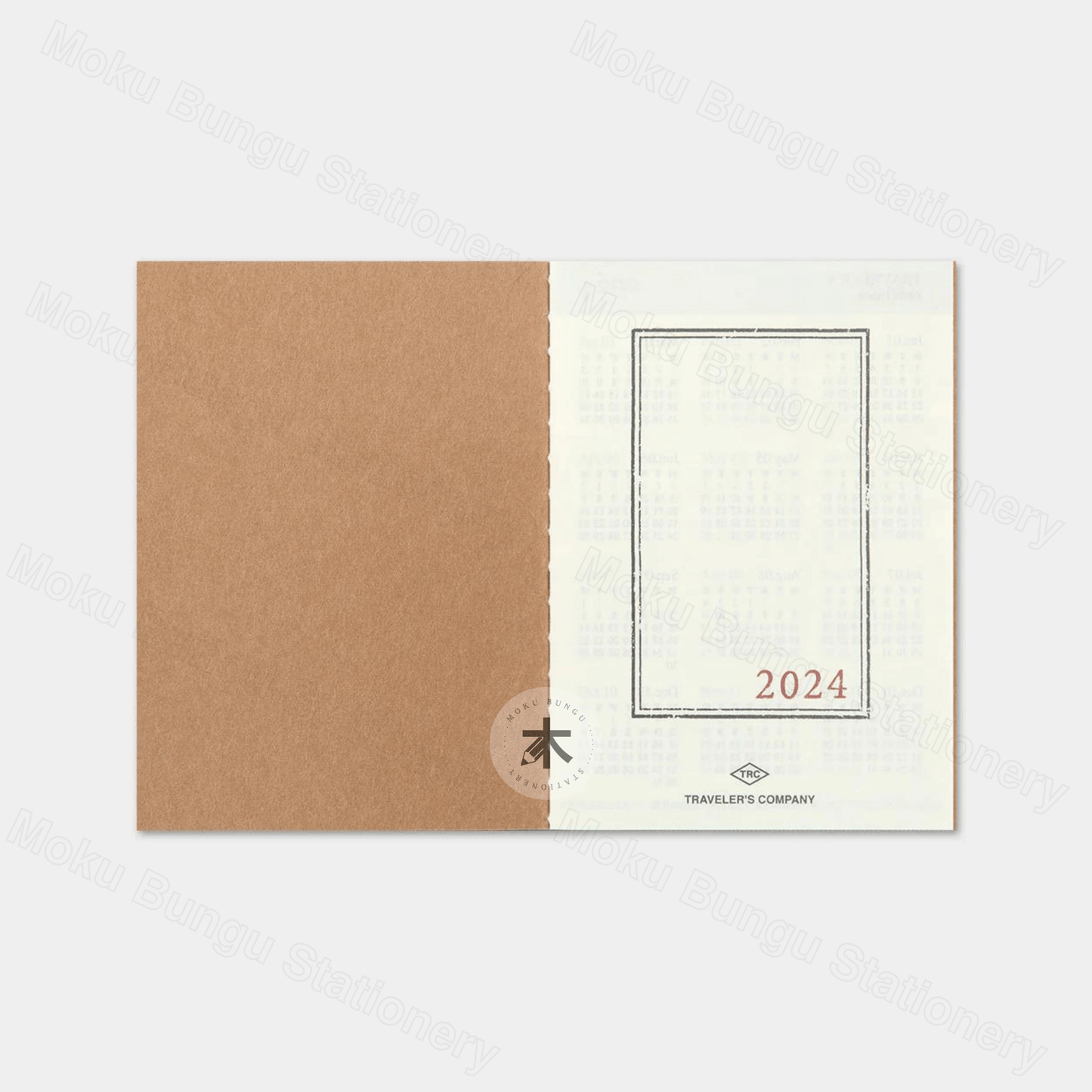 TRAVELER'S notebook Refill - Passport Size - 2024 Diary - Monthly Planner