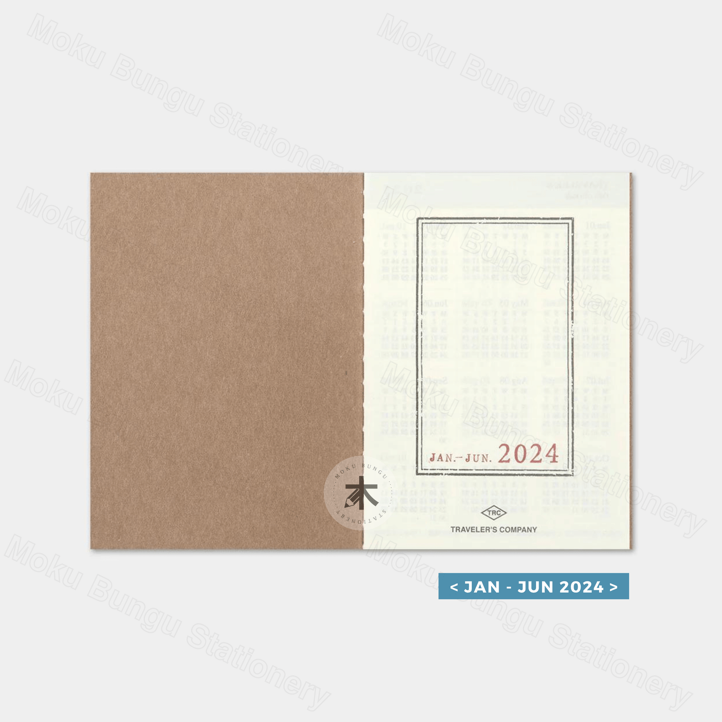 TRAVELER'S notebook Refill - Passport Size - 2024 Diary - Weekly Planner