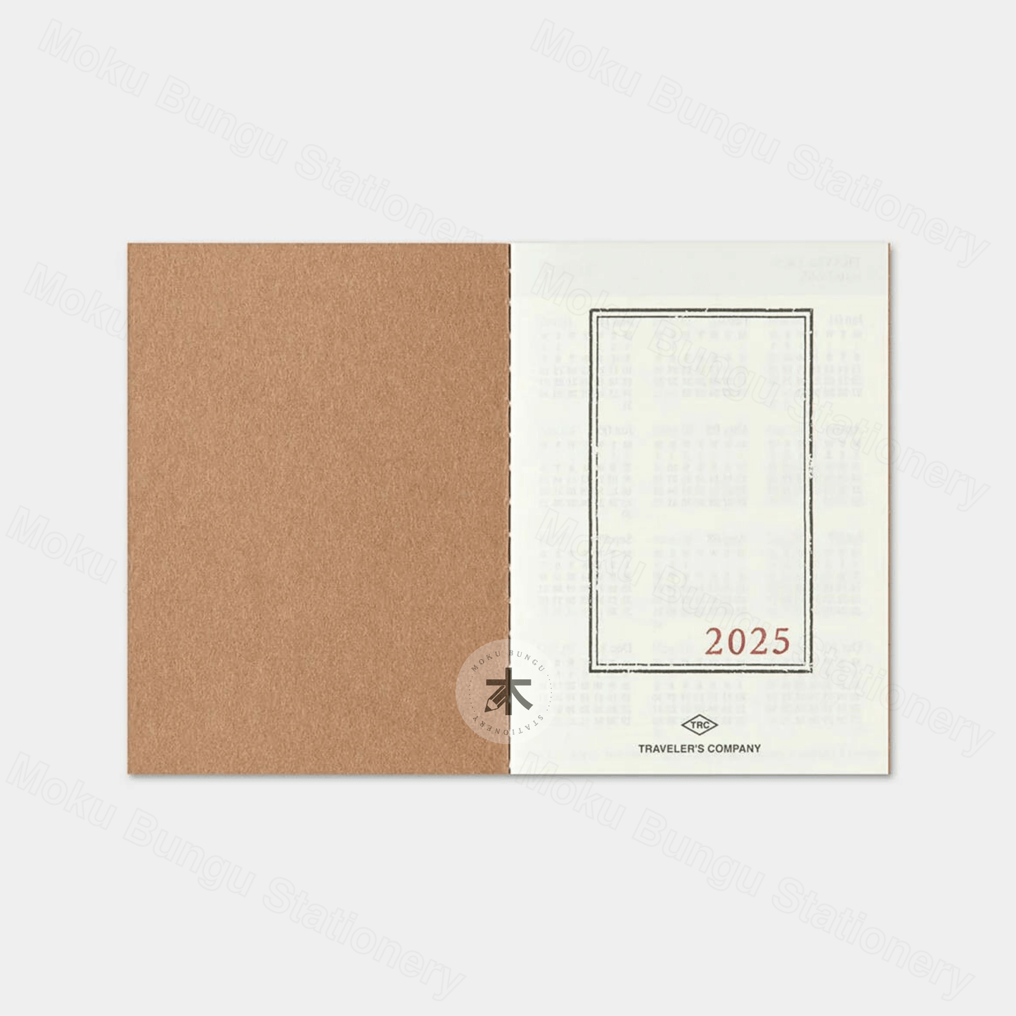 TRAVELER'S notebook Refill - Passport Size - 2025 Diary - Monthly Planner