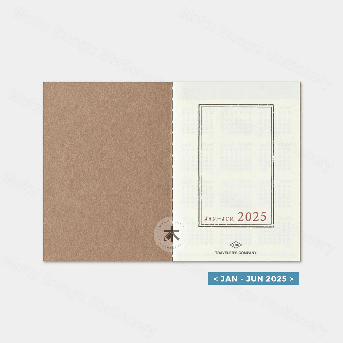 TRAVELER'S notebook Refill - Passport Size - 2025 Diary - Weekly Planner