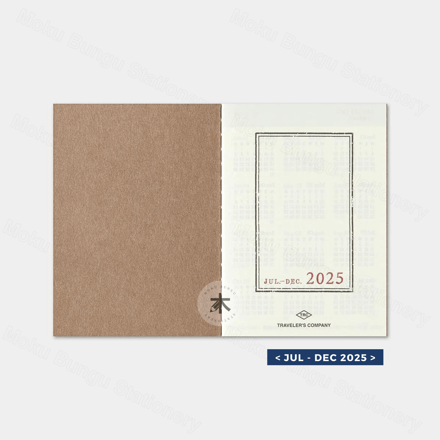 TRAVELER'S notebook Refill - Passport Size - 2025 Diary - Weekly Planner